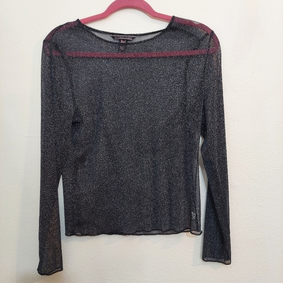 Victoria's Secret Shimmer Sheer Top XS - Picture 8 of 11